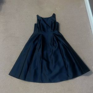 ADRIANNA PAPELL NAVY SIZE 16 Dress